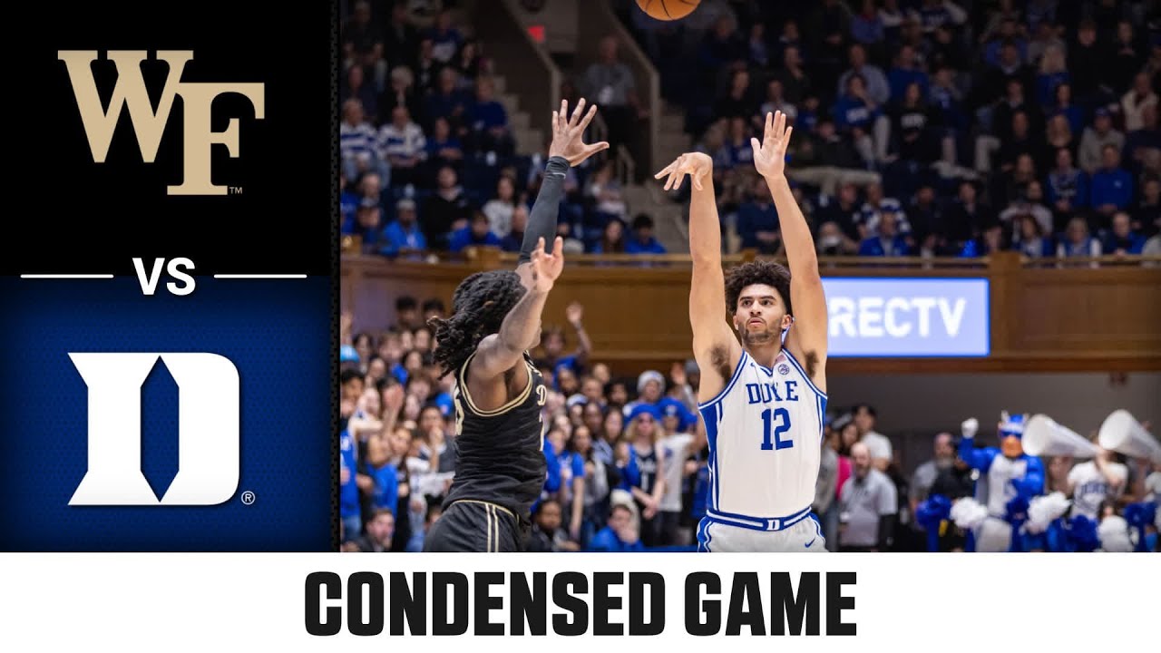 Wake Forest vs. Duke Condensed Game | 2025-26 ACC Men's Basketball