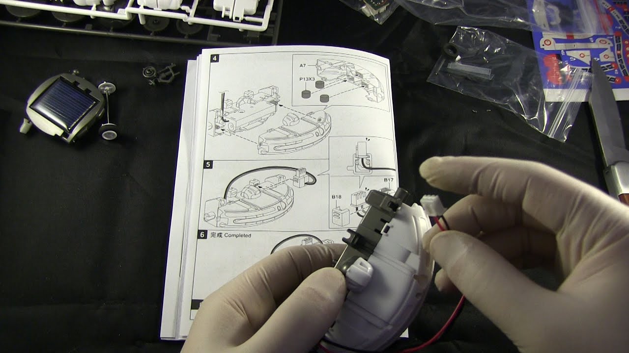 ASMR Building a solar powered space station (Part1) (no voice)
