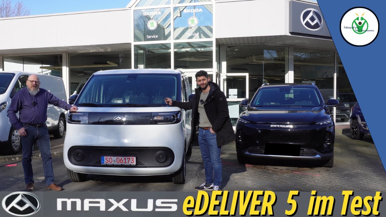 MAXUS eDELIVER 5 - Transporter mit Licht und Schatten | Vorstellung | Bedienung | ausführlicher Test