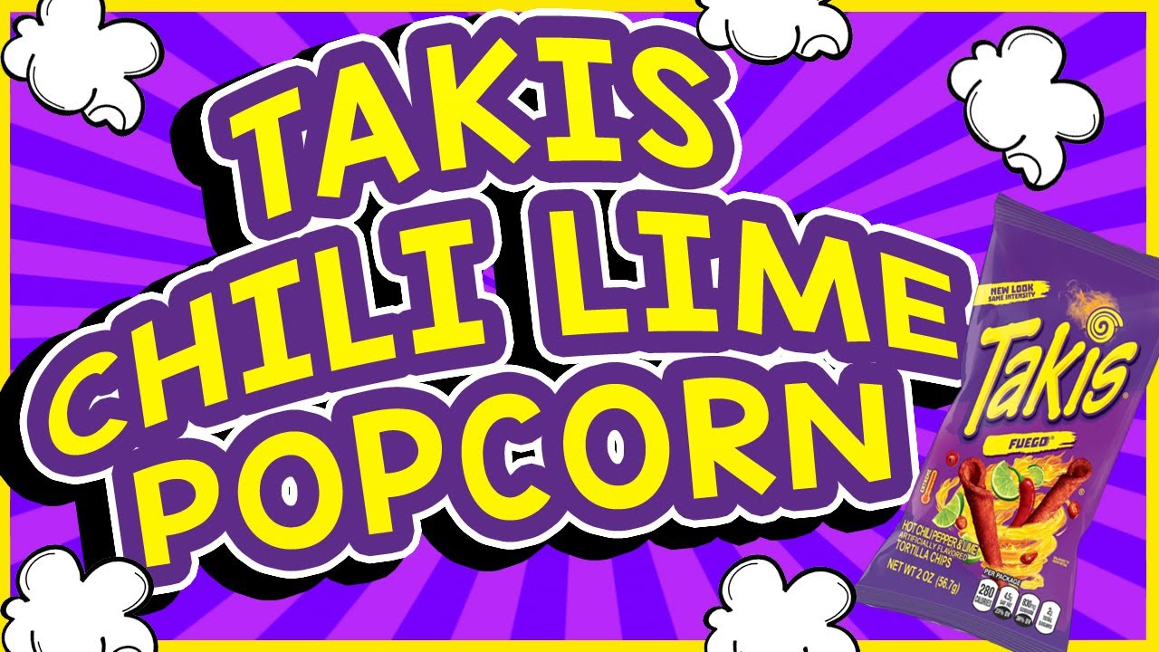 A great Takis chili lime snack made with popcorn