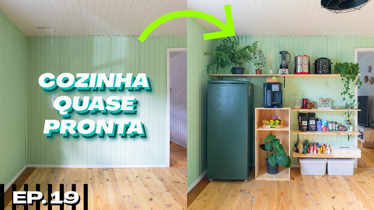 REFORMAMOS A COZINHA DA CASA ALUGADA | Ep. 19