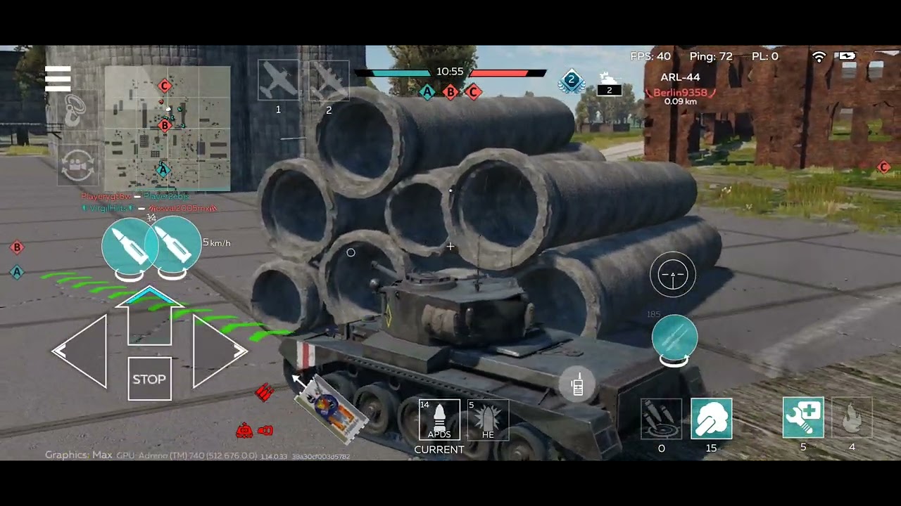 War Thunder Mobile Replay: Challenger 