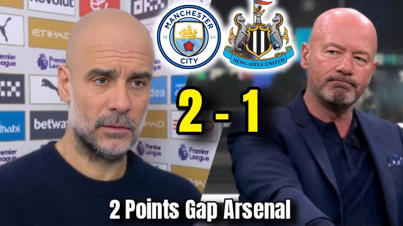 ARSENAL WARNING! 🚨 Man City Win 2-1 vs Newcastle – Gap Down to 2 Points!