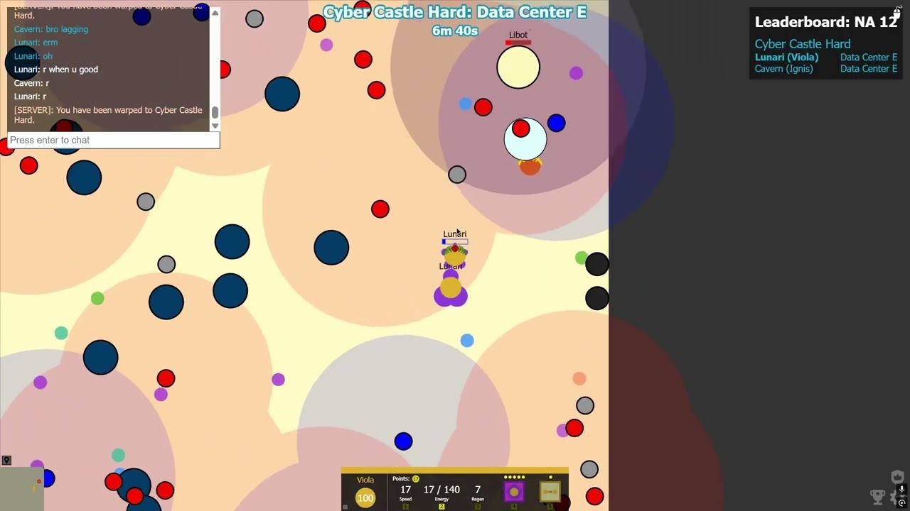 Cyber Castle Hard Duo 14:27 (ft. Cavern) | Evades.io