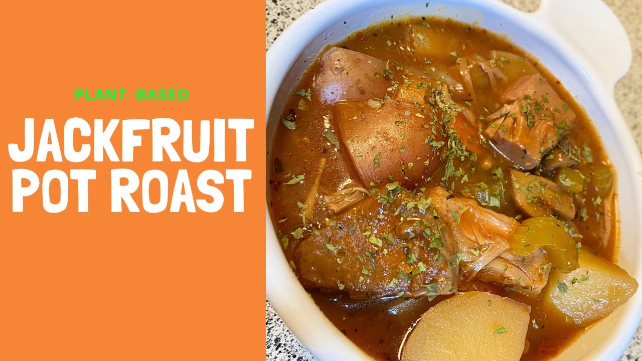 Amazingly Delicious Crockpot Jackfruit Roast| Quick and Easy Vegan Recipe