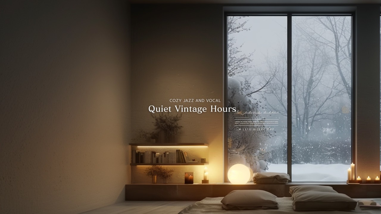 温かな光りに包まれて、私だけの特別な時間 | Winter Jazz Playlist｜Quiet Vintage Hours