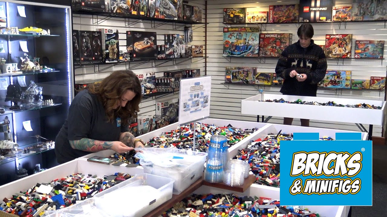 LEGO Store Inside an Old Bank! Bricks & Minifigs San Luis Obispo, California