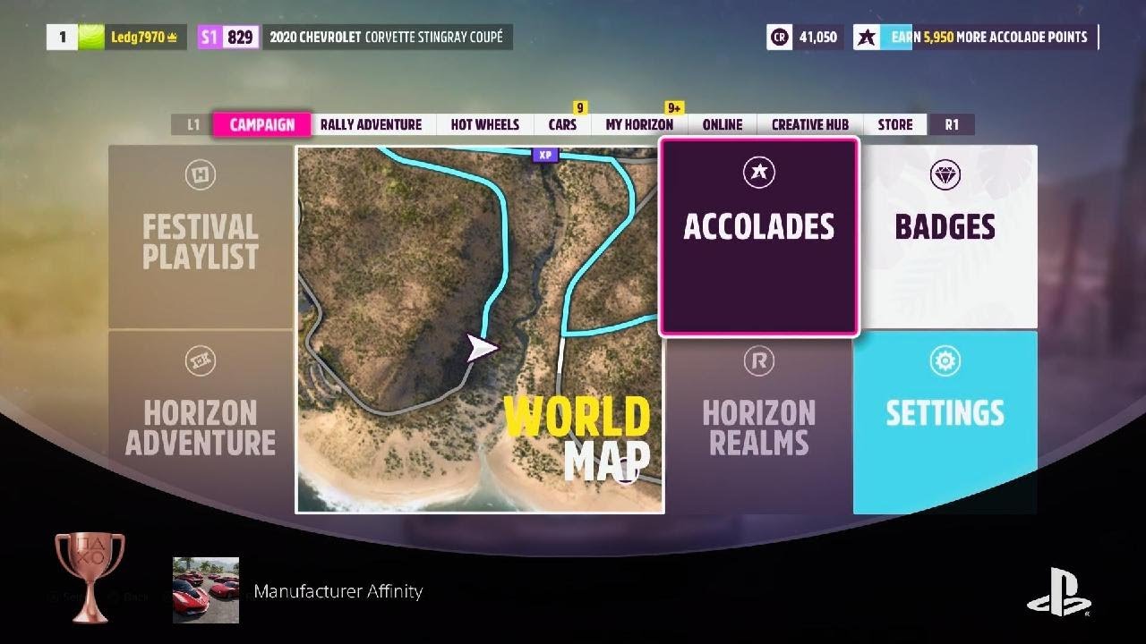 Forza Horizon 5 Manufacturer Affinity