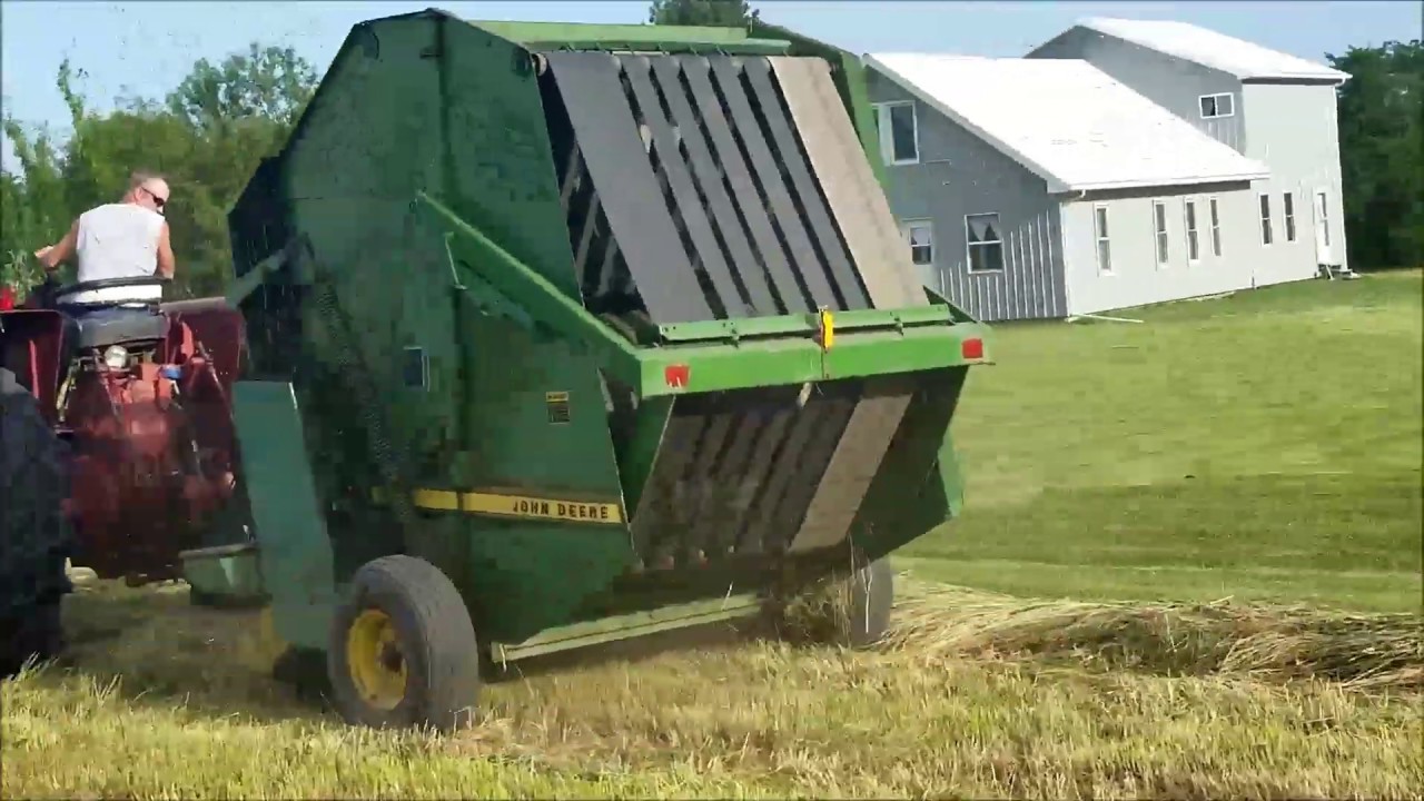 baling hay 2019