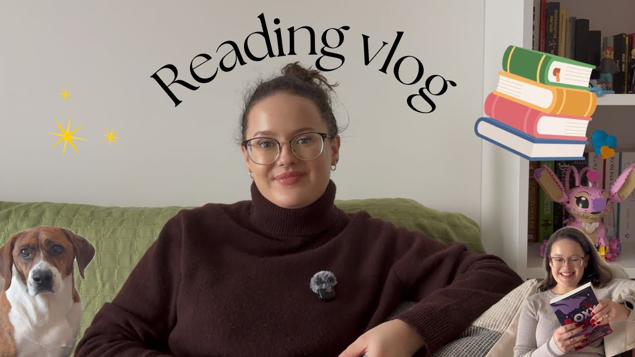Książkowy tydzień z psem i WOŚP 🐾📖 | Reading vlog
