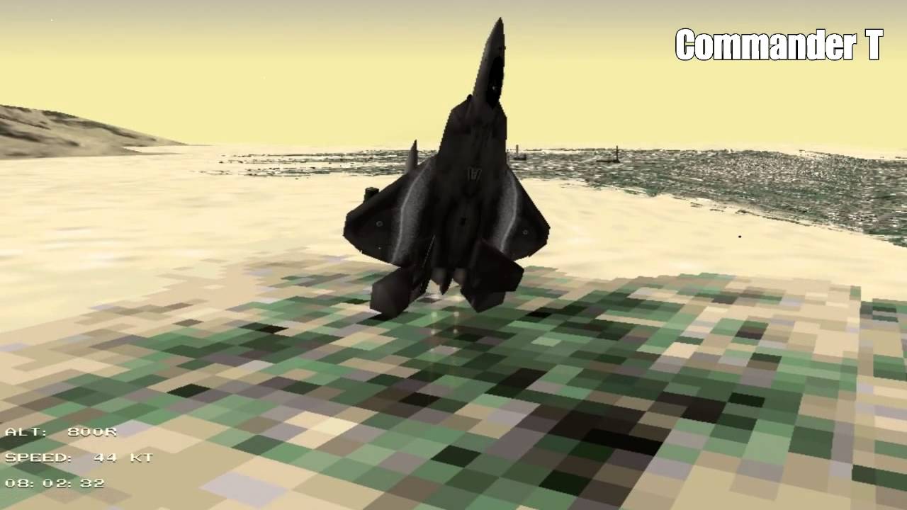 F22 Total Air War TAW The Art Of Thrust Vectoring 720HD [Episode 12]