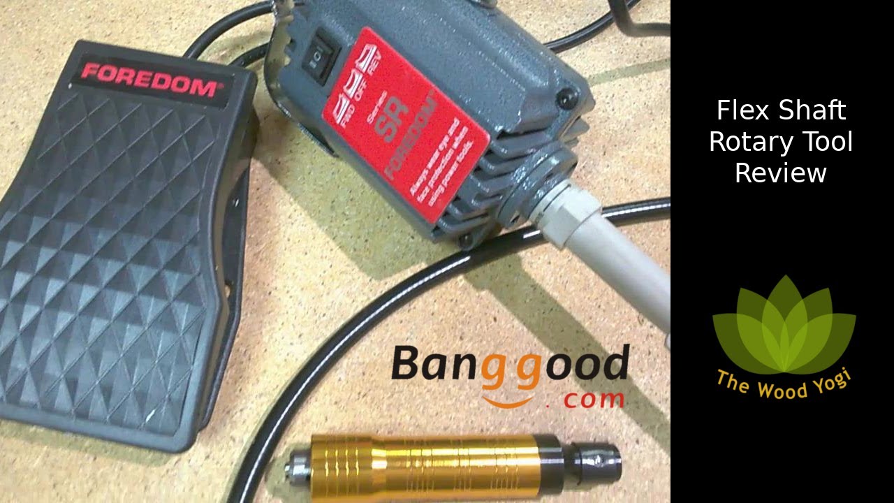 Flex Shaft - Rotary Tool - Banggood Review - Woodworking - Jewellery Making