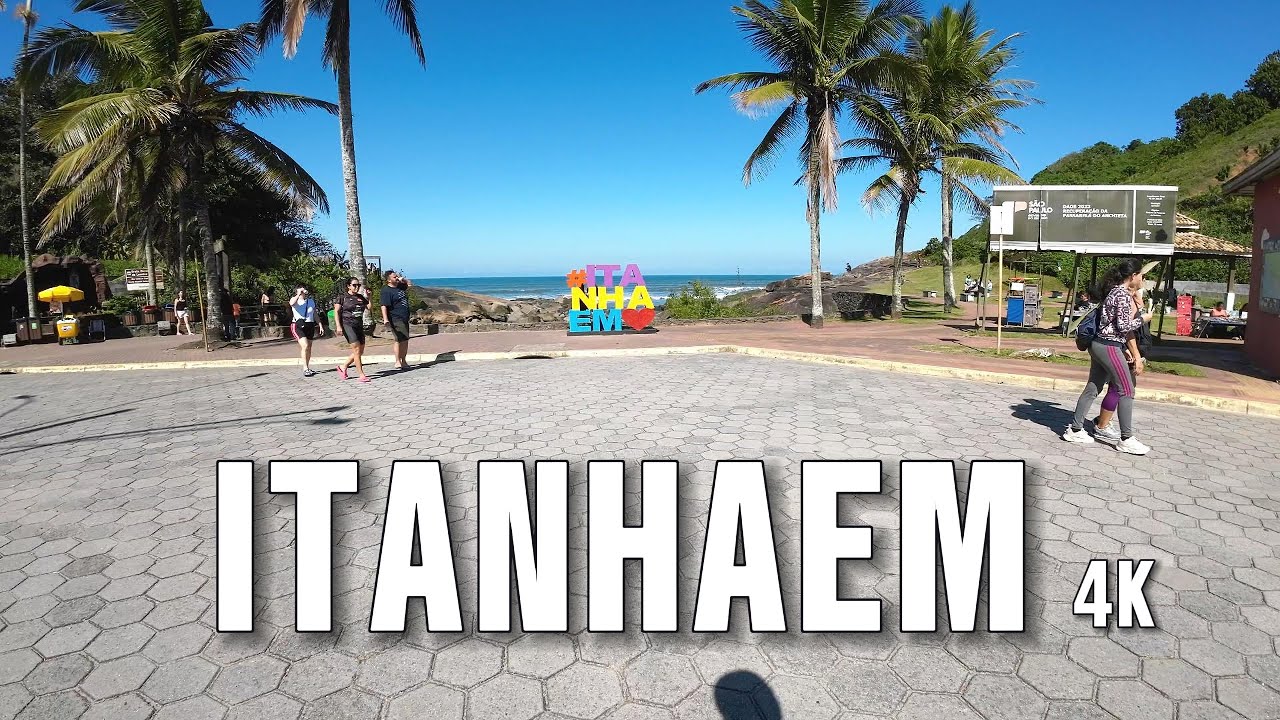 Passarela de Anchieta em Itanha&eacute;m: Um Passeio Completo em 4K