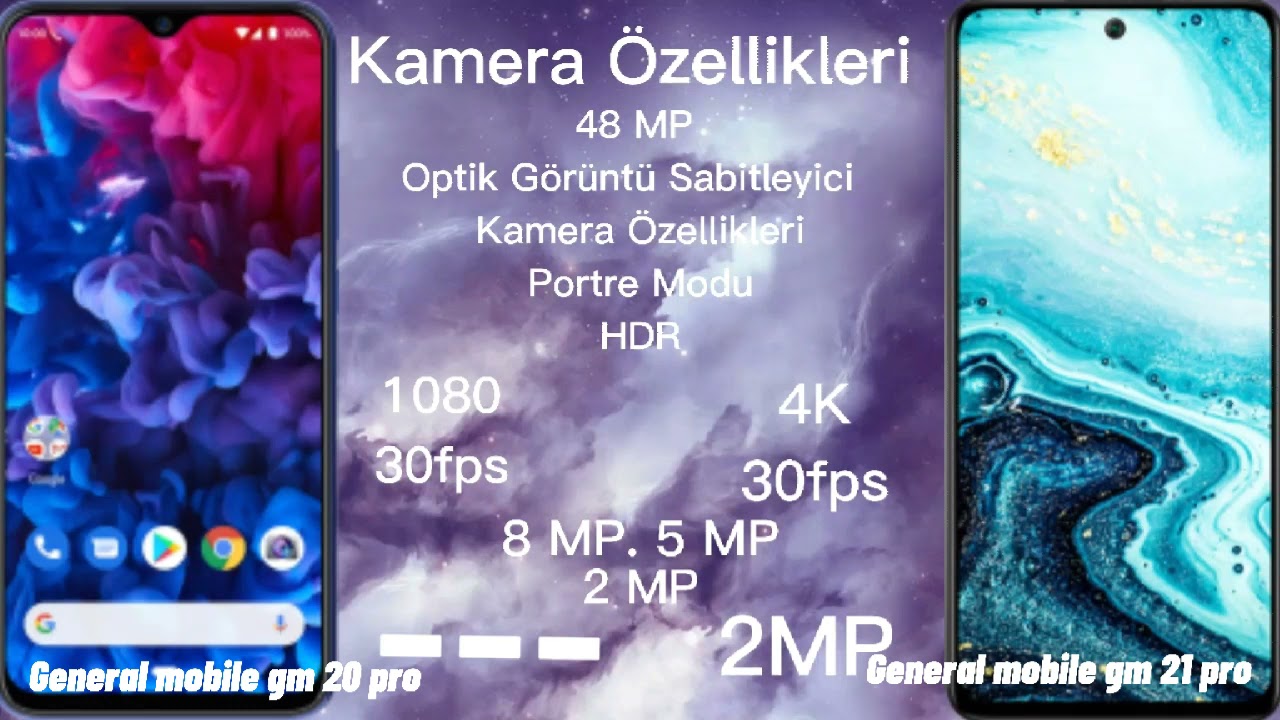 General mobile gm 21 pro vs General mobile gm 20 pro