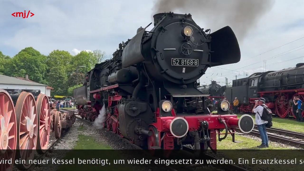Bayrisches Eisenbahnmuseum: zweites Nördlinger Eisenbahnfest (18/20/21.5.2023