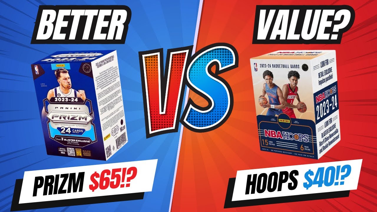 What is Better Value for Your Money!? The NBA Prizm or Hoops 2023-2024 Blaster Box!?