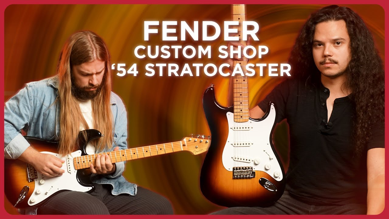 Настоящая классика! Лимитированная серия Fender Custom Shop Stratocaster 1954 года