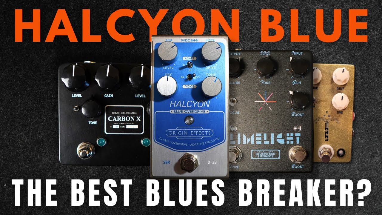 Origin Effects Halcyon Blue Overdrive - It does it all