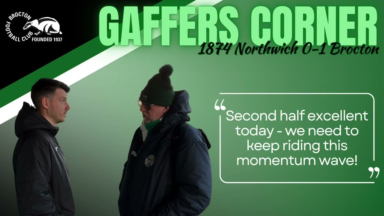 Gaffers Corner - 1874 Northwich 0 Brocton 1 