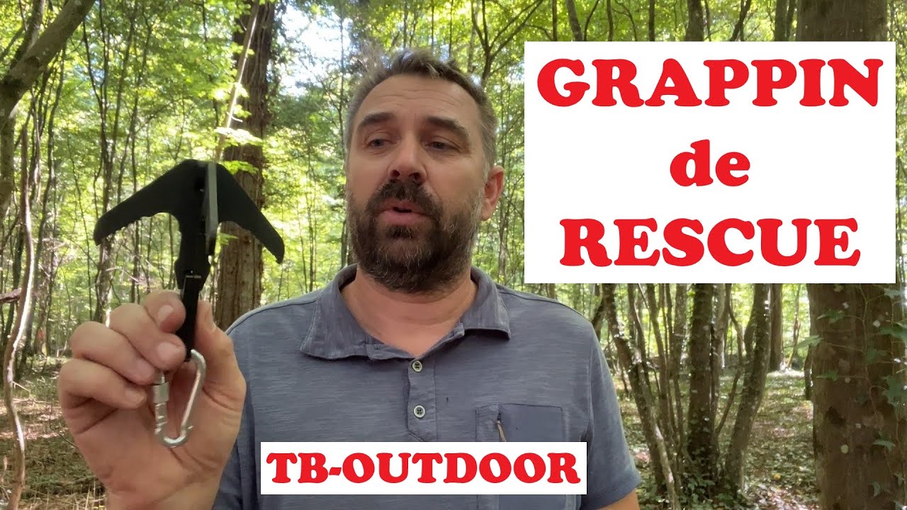 NEW !! GRAPPIN Minimaliste TB-OUTDOOR / survie / bushcraft