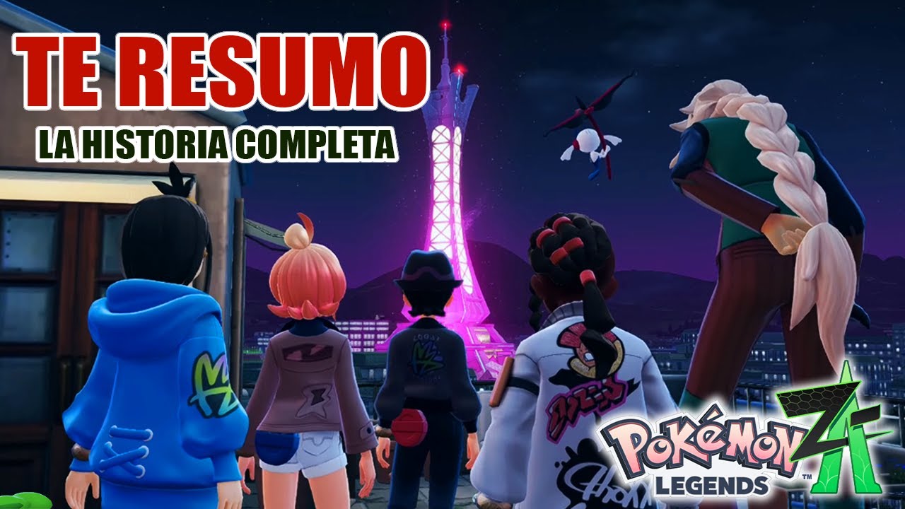 TODA LA HISTORIA DE POKÉMON LEGENDS Z-A EN 15 MINUTOS | Resumen Completo | #pokemonlegendsza #lore