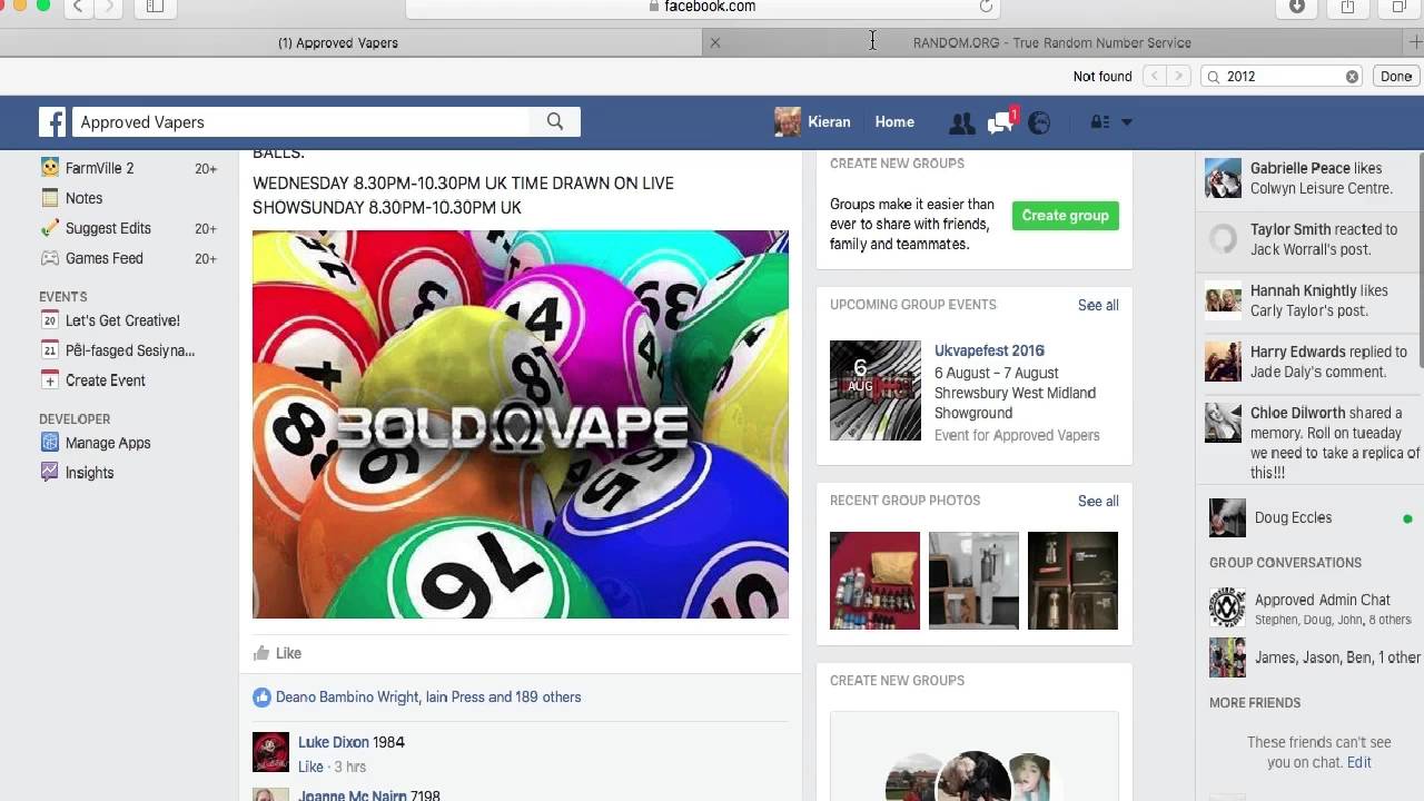 Approved Vapers - Boldys Big Bouncing Balls - 19th June