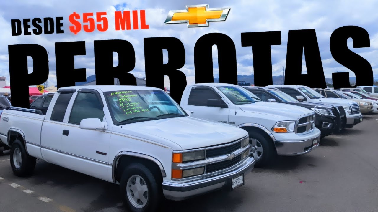 Trocas PERROTAS Chevrolet desde $55 mil, Silverado, GMC, Cheyenne - Tianguis Autos Tulancingo