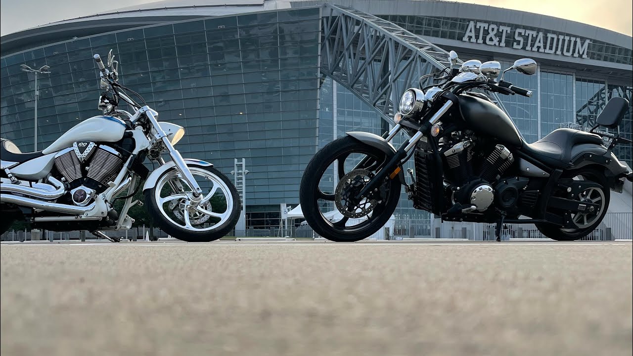 Yamaha Stryker vs Victory jackpot 1636cc