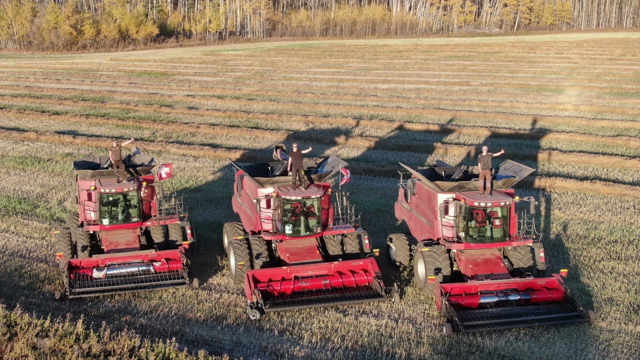 Hostettler Farm Harvest 2021 Canada