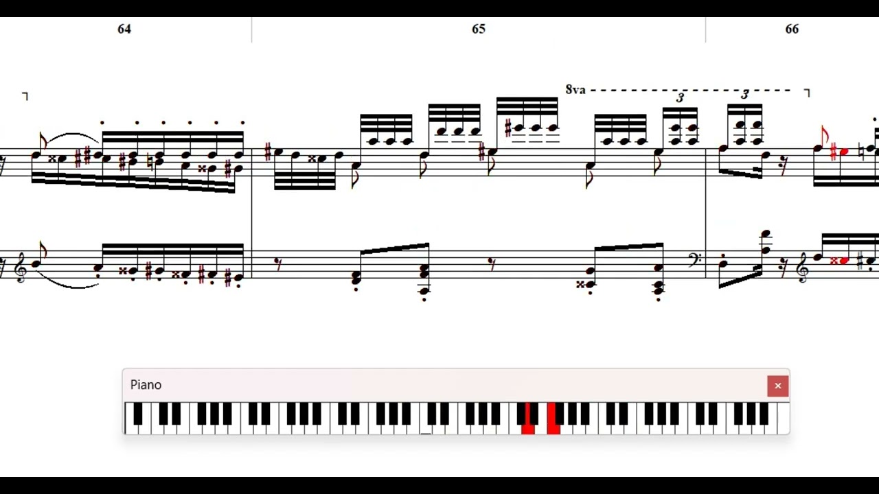 F.Liszt(리스트) - Paganini Etude No. 3 