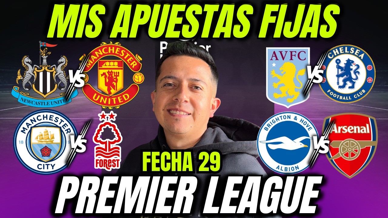 PRONOSTICOS  Premier League Jornada 29
