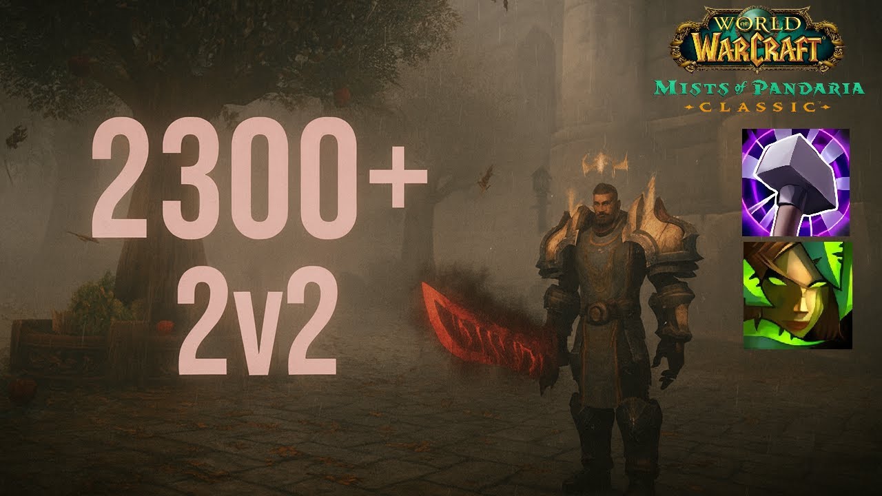 MoP Classic PvP – Ret 2v2 (2300+) - Ret/Hunt (Ep. 9)