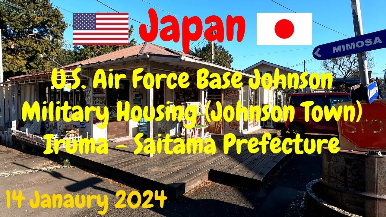 U.S. Air Force Base Johnson Military Housing (Johnson Town) - Iruma - Japan - 14 January 2024