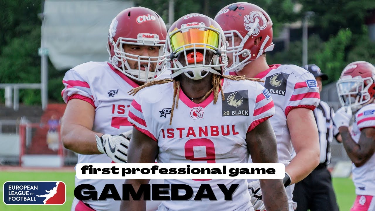 My professional debut || European League of Football - Game day vlog