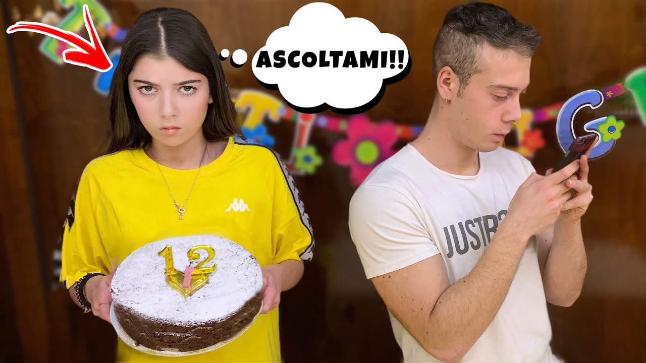 IGNORO ELENA IL GIORNO DEL SUO COMPLEANNO!! *si &egrave; arrabbiata*