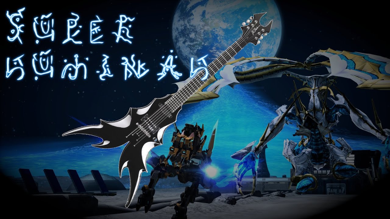 PSO2 Music Cover (guitars) - ESCA Falz Mother - Superluminal