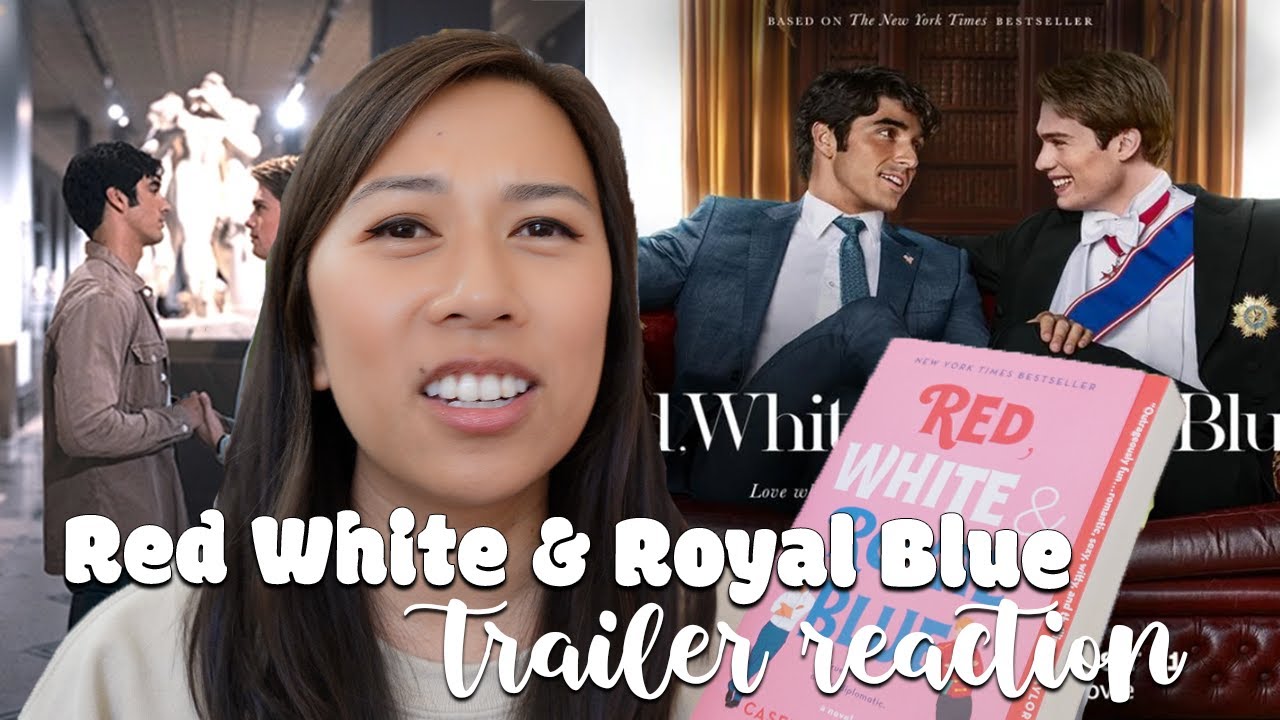 my reaction to Red White & Royal Blue's movie trailer
