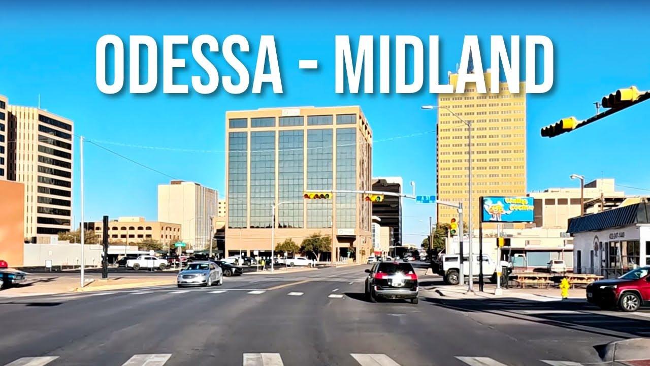 Odessa, Texas to Midland, Texas! Drive with me on a Texas highway!