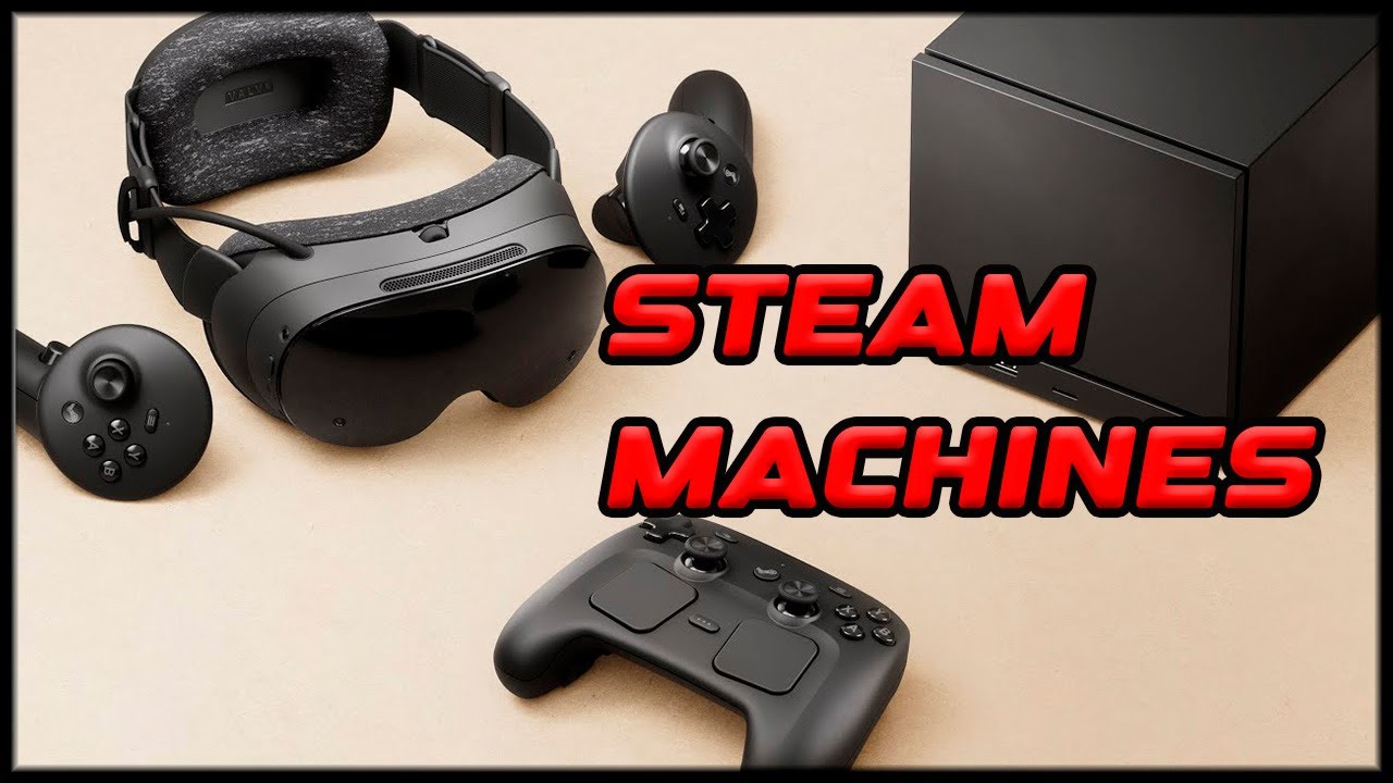Os LANÇAMENTOS da Valve: Steam Machine, Steam Frame e Steam Controller