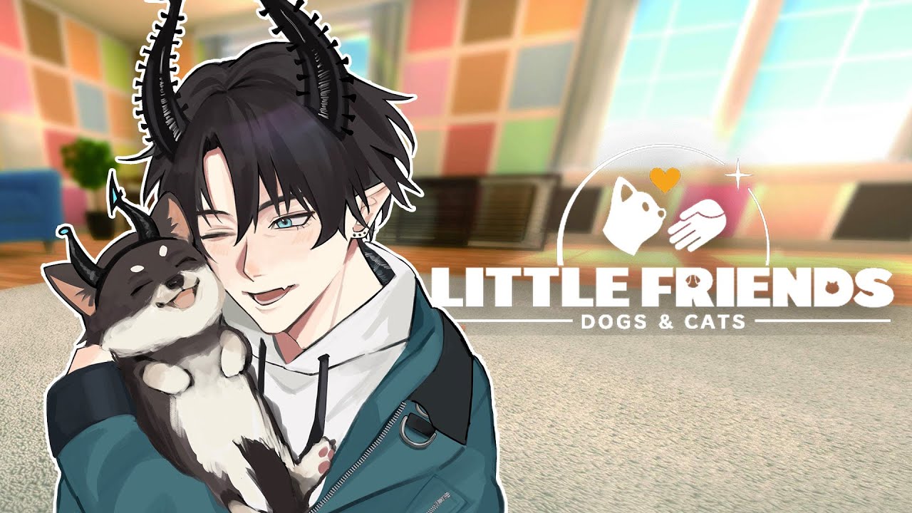【LITTLE FRIENDS: DOGS & CATS】 LITTLE TOFU-CHAN!! 🐾 【NIJISANJI EN | Ren Zotto】