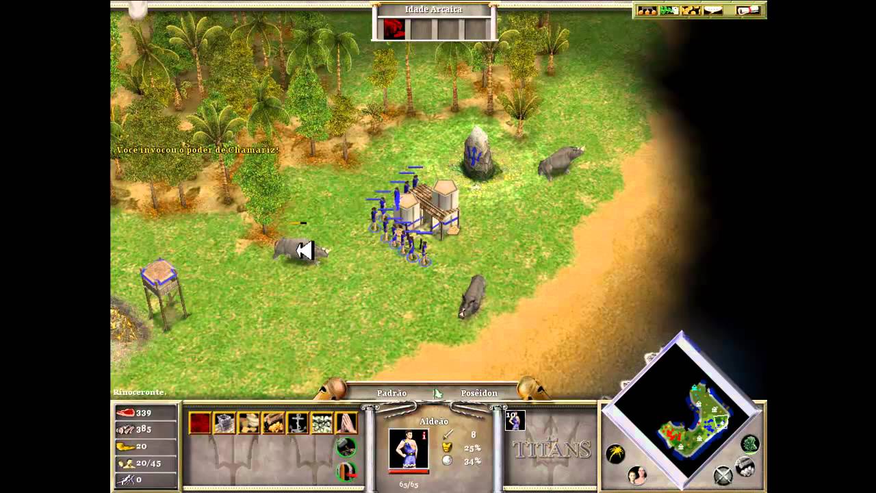 Ensinando A jogar no dificil - Age Of Mythology