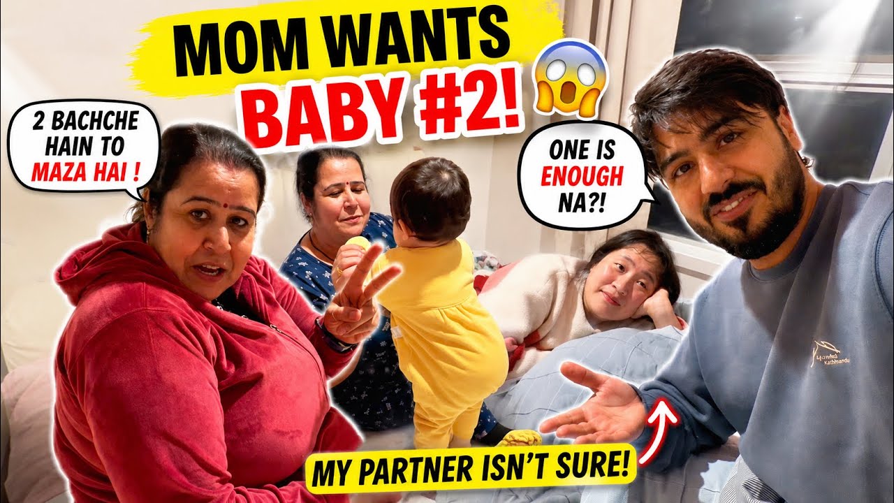 My Desi Mom Wants Us to Have Another Baby | Indian Grandma vs Chinese Mom | Daily family vlogs in NZ
