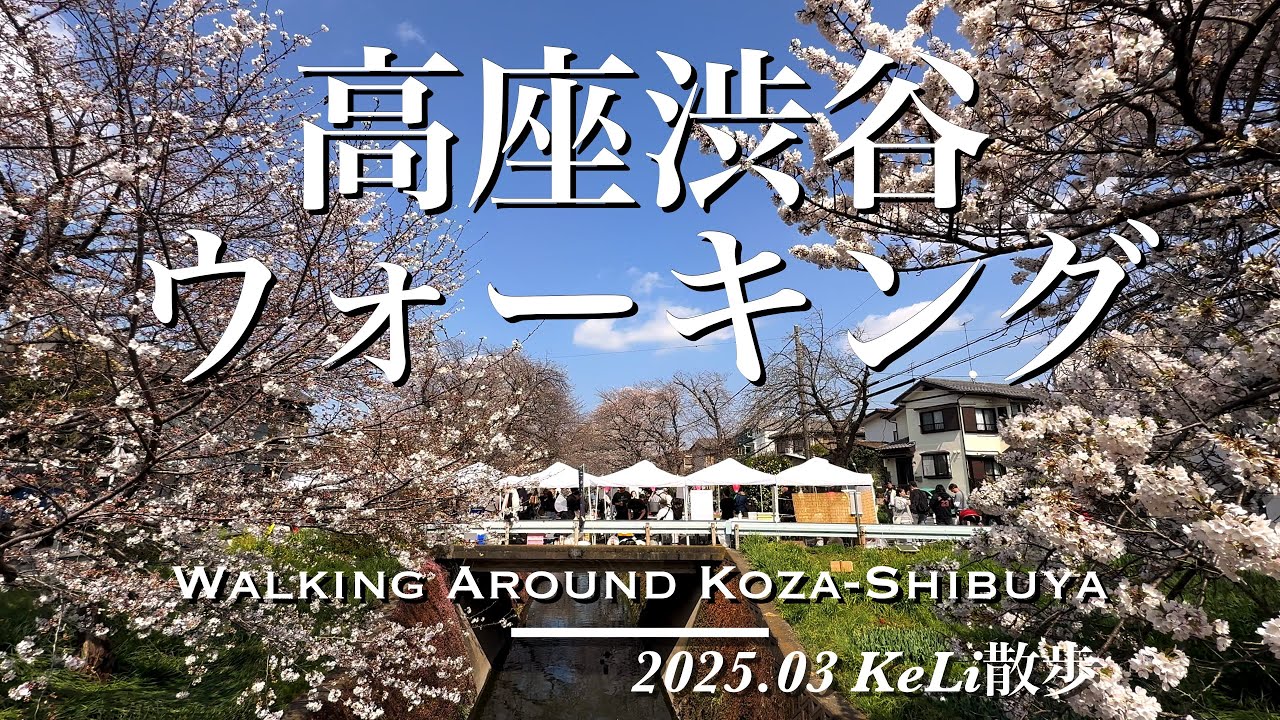 【4K】こちらが本家渋谷！？高座渋谷駅周辺をお散歩しました！Walking around Koza-Shibuya Sta.!