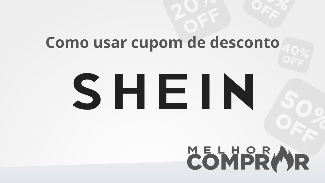 Como usar cupom de desconto Shein