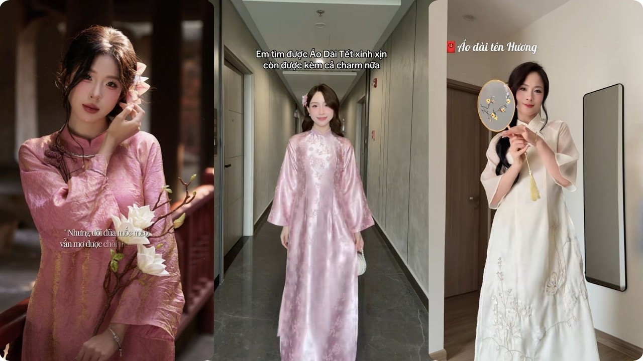 Shopee Hanul | Gợi ý Outfit áo dài diện Tết 2026 siêu hot cho các nàng