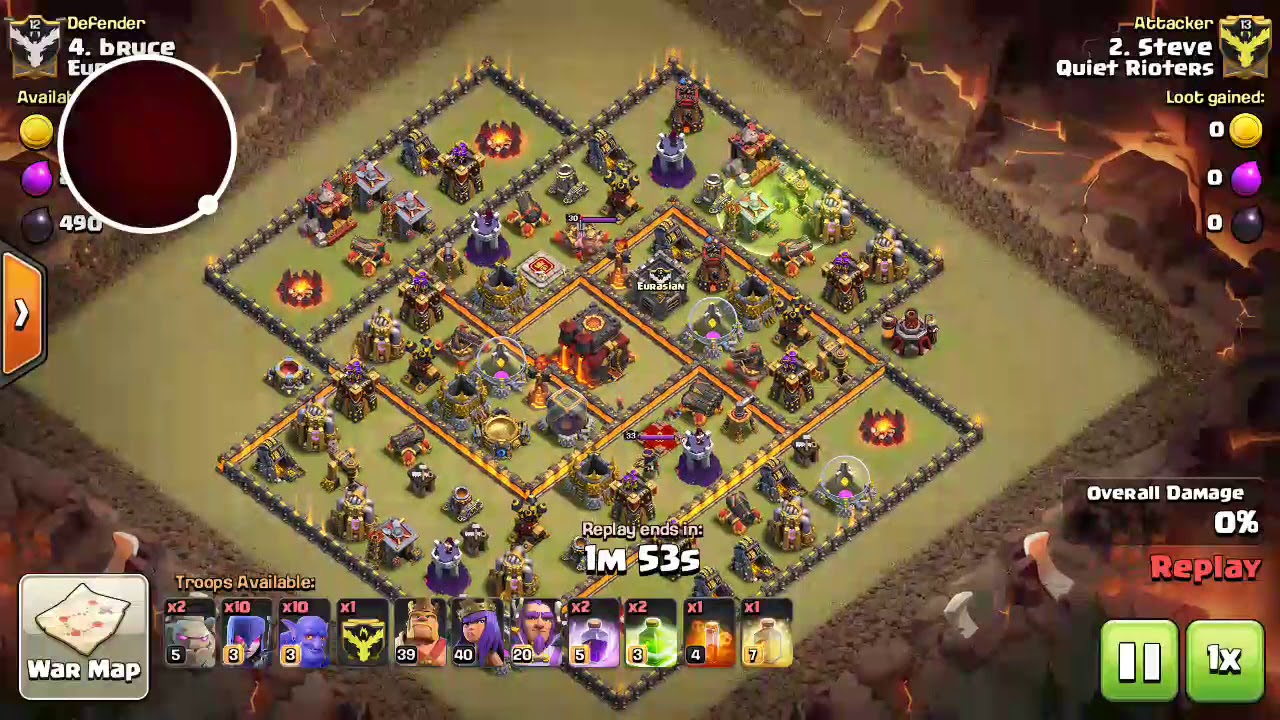 TH11 VS TH10-Bruce's base style