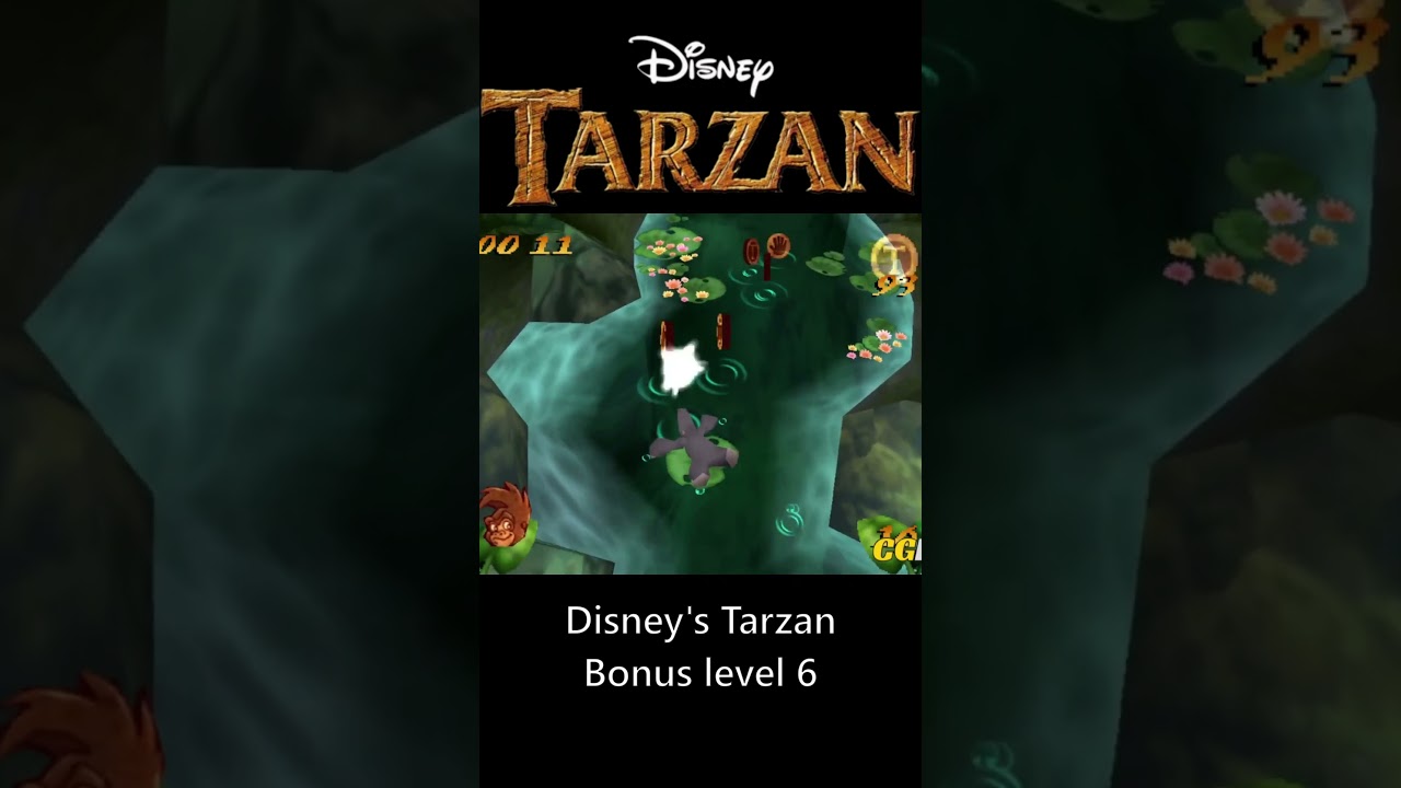 Disney's Tarzan - Bonus Level 6 | PS1 #shorts