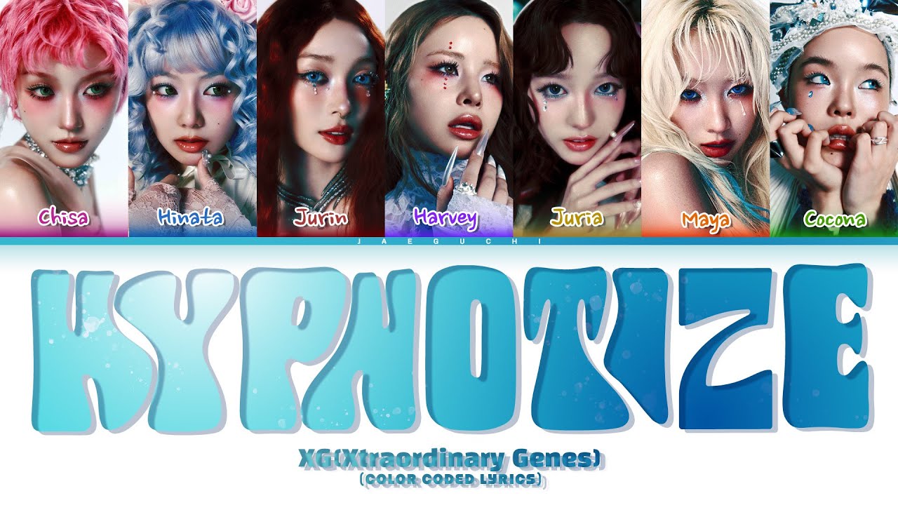 XG (Xtraordinary Genes) 'Hypnotize' (Color Coded Lyrics)