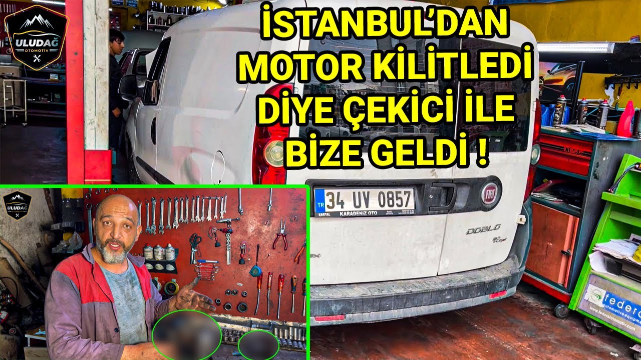 MOTOR REKTİFİYE YAPTIĞIMIZ ARABA 3 AY SONRA GERİ GELDİ ! (Fiat Doblo 1.6 Multijet)
