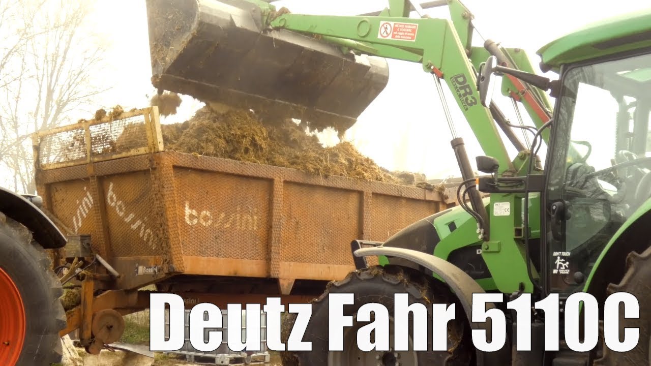 DEUTZ FAHR 5110C CARICO LETAME